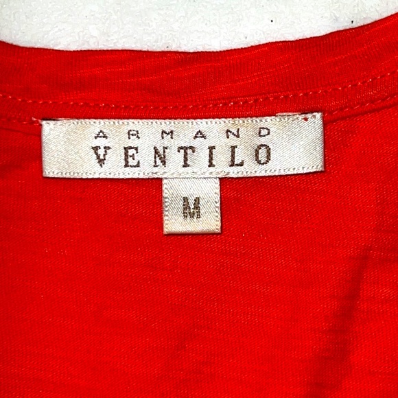 ARMAND VENTILO TOP IN CORAL RED - Picture 6 of 7